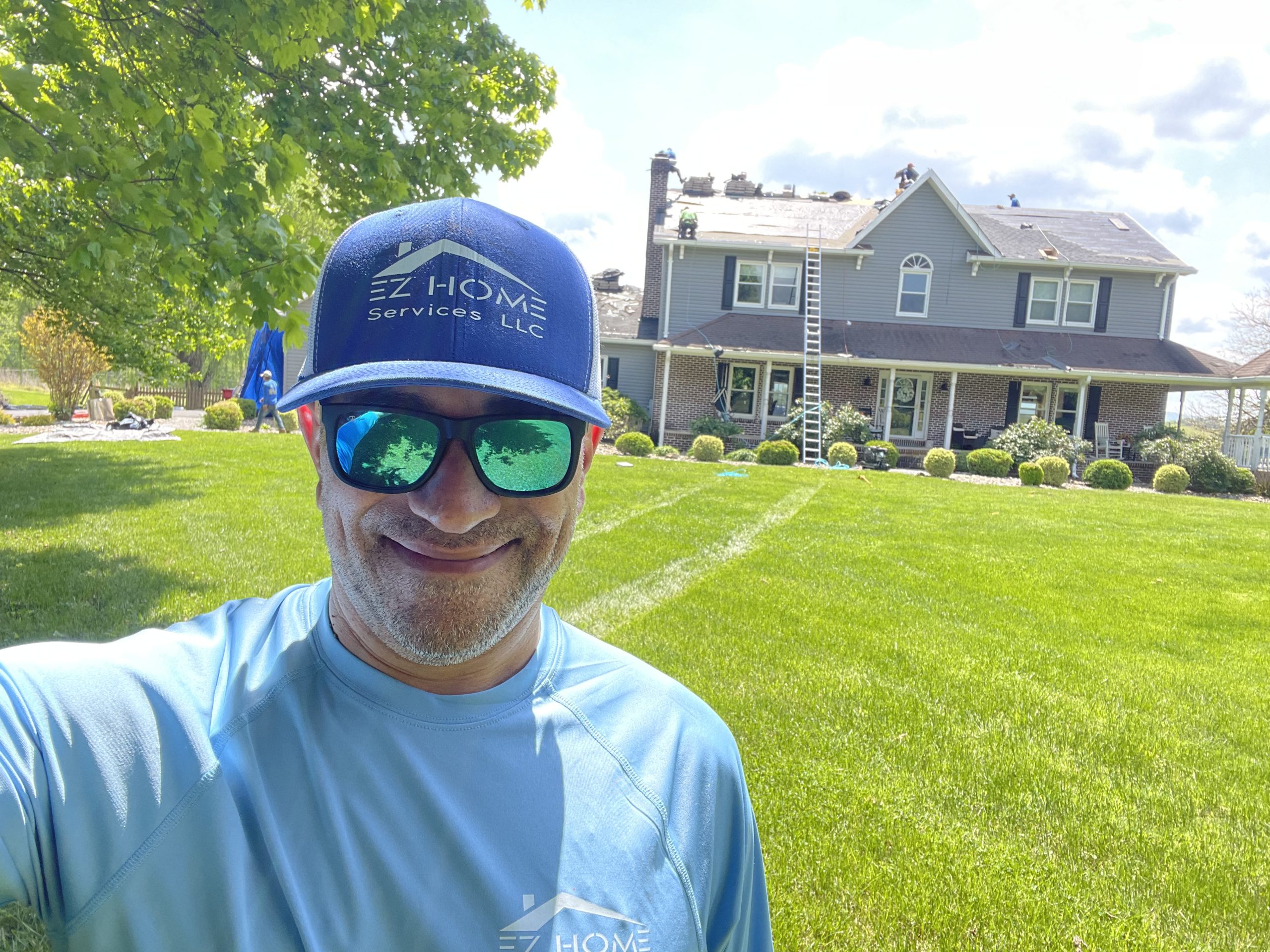 Ezequiel as the owner of EZ Home Services LLC on site